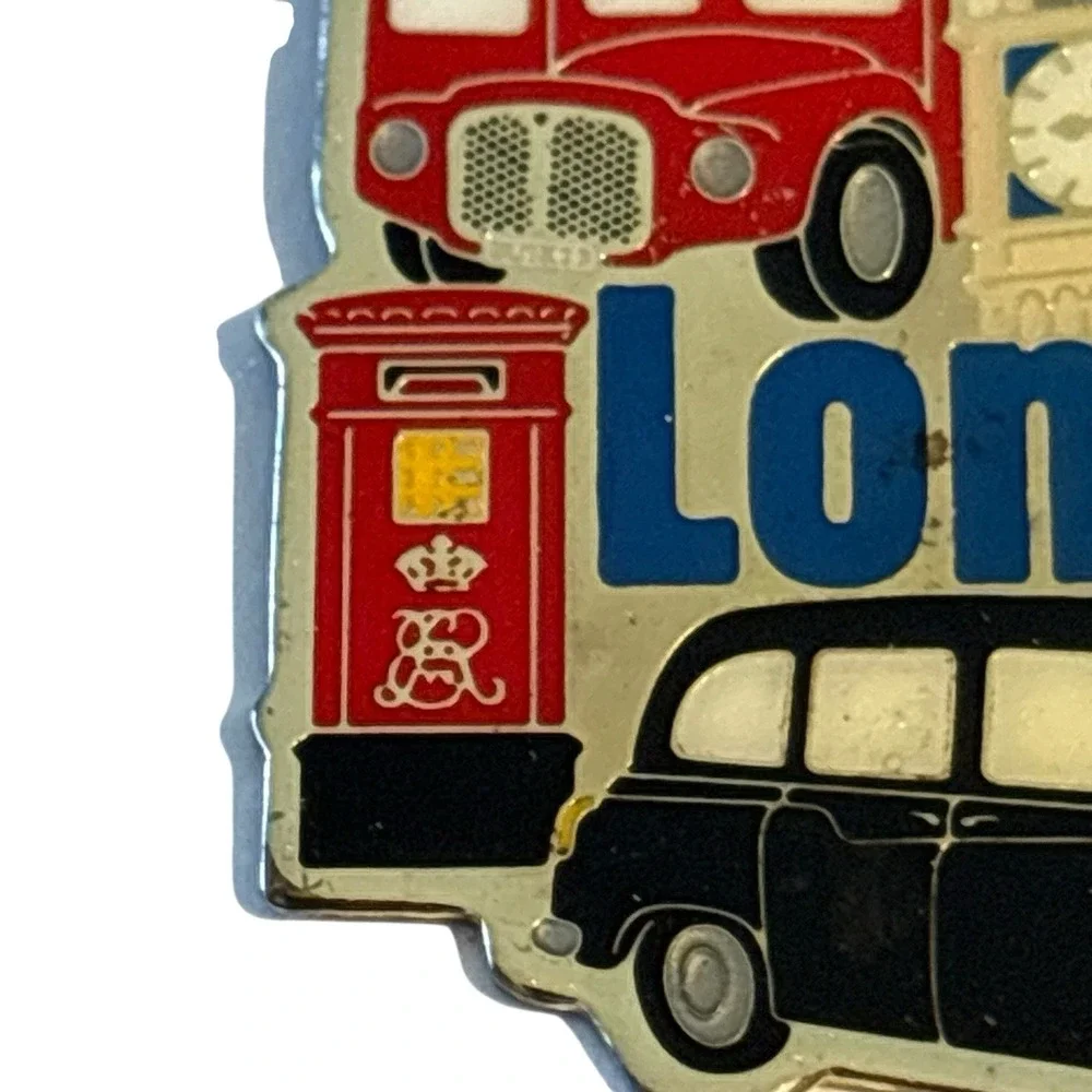 London Metal‎ Keychain Double Decker Bus Big Ben Telephone Box Souvenir England